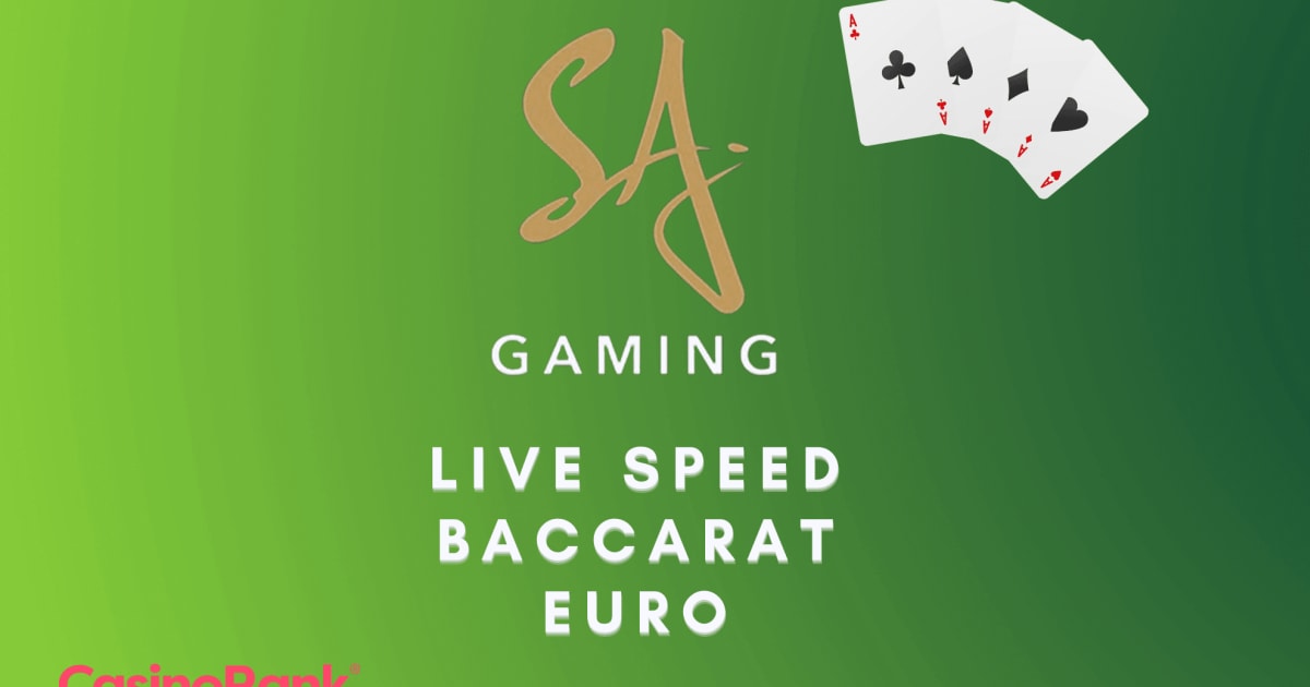 Live Speed Baccarat Euro de SA Gaming
